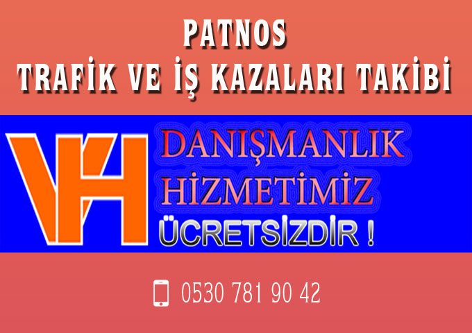 Patnos Trafik ve İş Kazaları Takibi