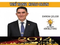 AK Parti Ağrı Milletvekili Ekrem Çelebi&#039;nin Yeni Yıl Mesajı