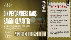 Patnos'ta Kutlu Doğum Programı
