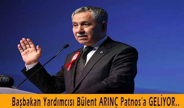 Başbakan Yardımcısı Bülent Arınç Patnos&#039;a Geliyor