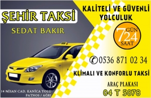 Patnos Şehir Taksi Sedat Bakır