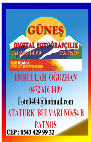 GÜNEŞ DİGİTAL FOTOĞRAFÇILIK