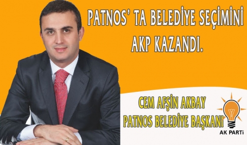 Patnos Belediye Başkanı: Cem AKBAY