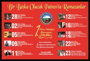 Bir Başka Olacak Patnos' ta Ramazanlar