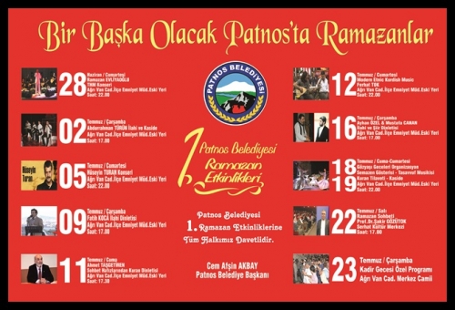 Bir Başka Olacak Patnos&#039; ta Ramazanlar