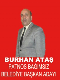 Burhan ATAŞ - Patnos Belediye Başkan Adayı