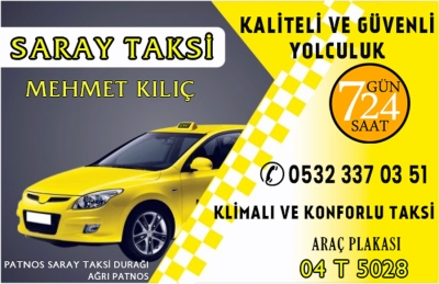 Patnos Saray Taksi Mehmet