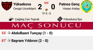 Y&uuml;kselen Belediye Spor - Patnos Gen&ccedil;lik Spor Ma&ccedil;ı