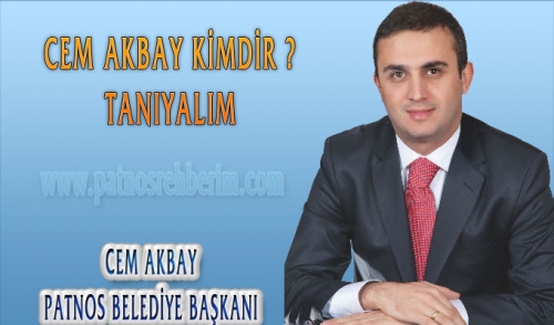 Cem Afşin AKBAY - Patnos Belediye Başkanı