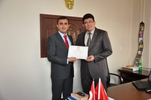  Patnos Belediye Başkanı Cem AKBAY mazbatayı aldı