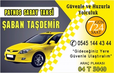 Patnos Taksici Şaban Taşdemir